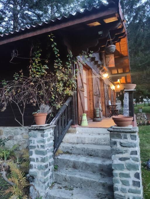 Chalet Accueillant Et Familial Saint-Martin-Vesubie Bagian luar foto
